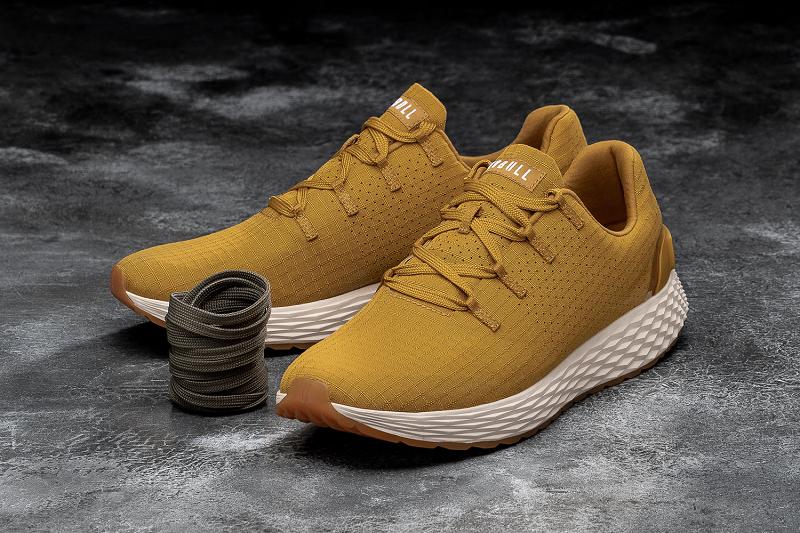 Nobull Wheat Ripstop Runner Women's Running Shoes Brown | USA R1684V